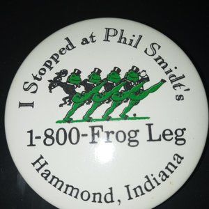 PIN PHILL SMIDT'S Hammond Indiana Check out the phone # Little over 2" Vintage